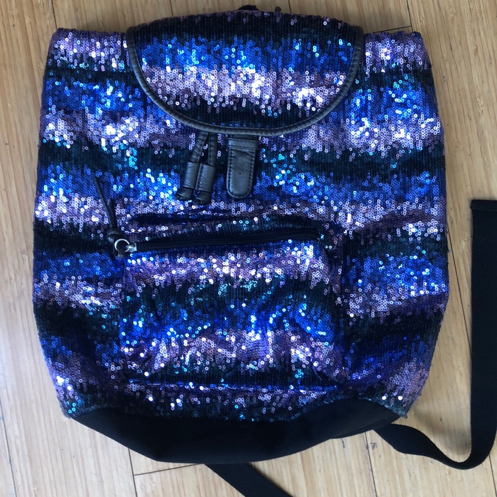 Purple BLING! Back Pack